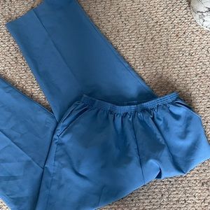 super oversized blue pants